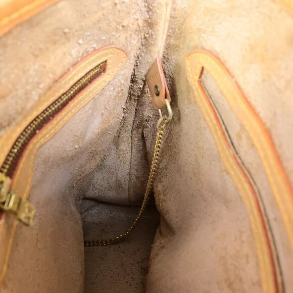 LOUIS VUITTON BUCKET PM Shoulder Tote Bag Monogram Leather Brown M42238 34EB427 - Picture 9 of 15